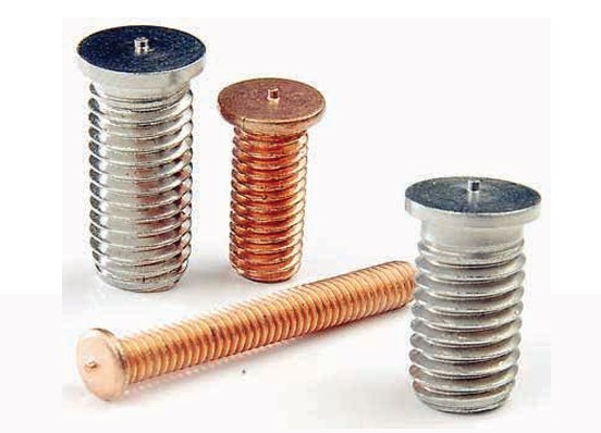 Weld Studs – Copper Coated Mild Steel & SS 304/316 Drawn Arc Weld Studs – M3-M20 Threads, Flange, Bellows and Internal Types for Stud Welding on Steel Structures, Bridges and Heavy Fabrication